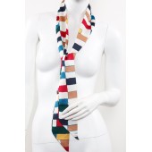 Fashion Silky Scarf Long 16 145x7cm